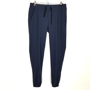 Backcountry Men Drawstring Performance Pants Sz M Navy Stretchy Casual Outdoor